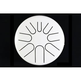 Vue du dessus d'un tongue drum Beat Root Full Tone